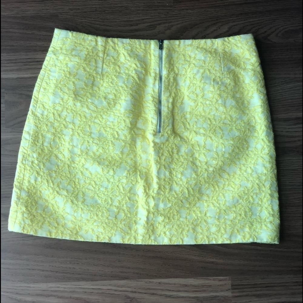 Bonpoint Yelow Jaquared Skirt and Matching Jacket - Picture 11 of 16